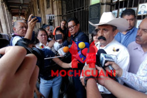 Jorge Zapara en conferencia de prensa. Foto Máximo Cerdio