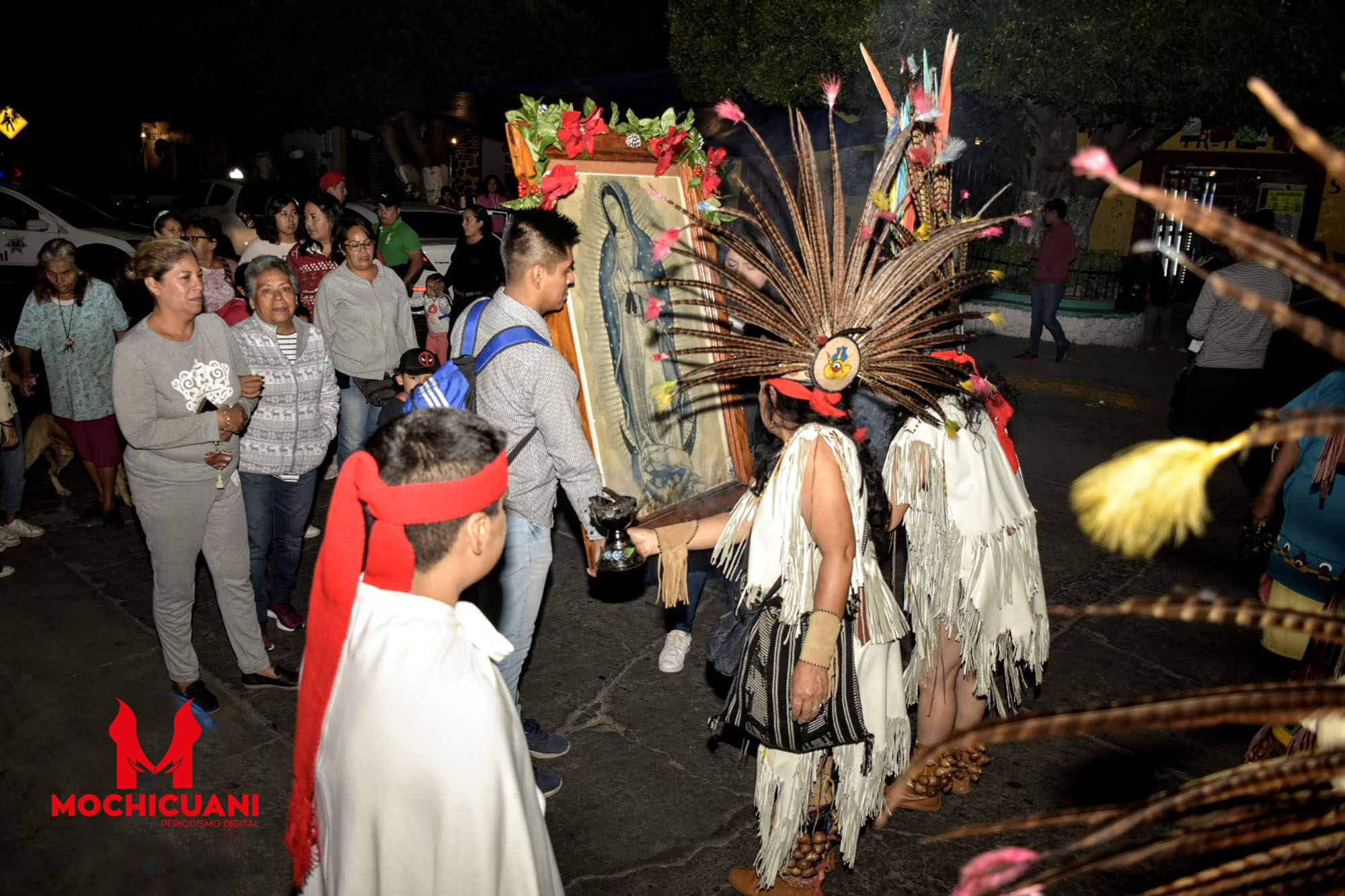 Procesión de la Virgen. Foto Máximo Cerdio