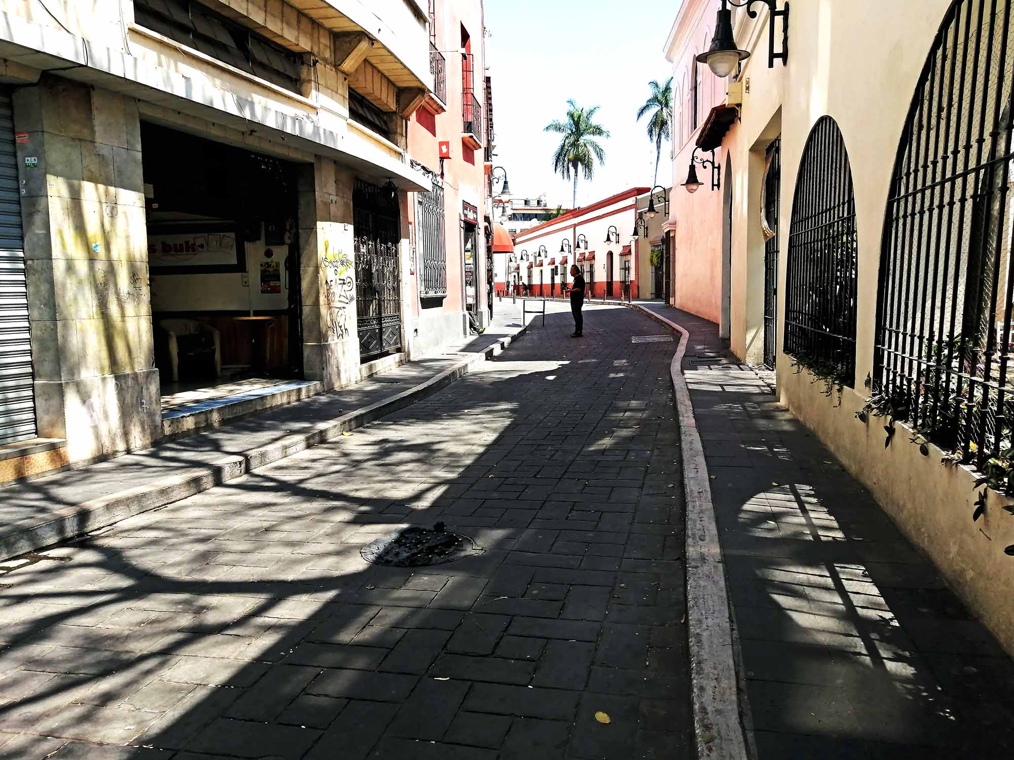 Calle Comonfort en Cuernavaca. Foto de aspecto