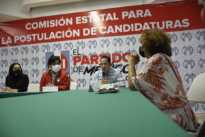 Conferencia de prensa del PRI. Foto cortesía