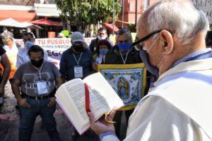 Trabajadores huelguistas