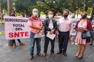 Representantes del Frente de Trabajadores. Foto cortesía