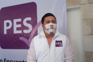 lises Bravo Molina, presidente estatal del Partido Encuentro Solidario. Foto cortesía