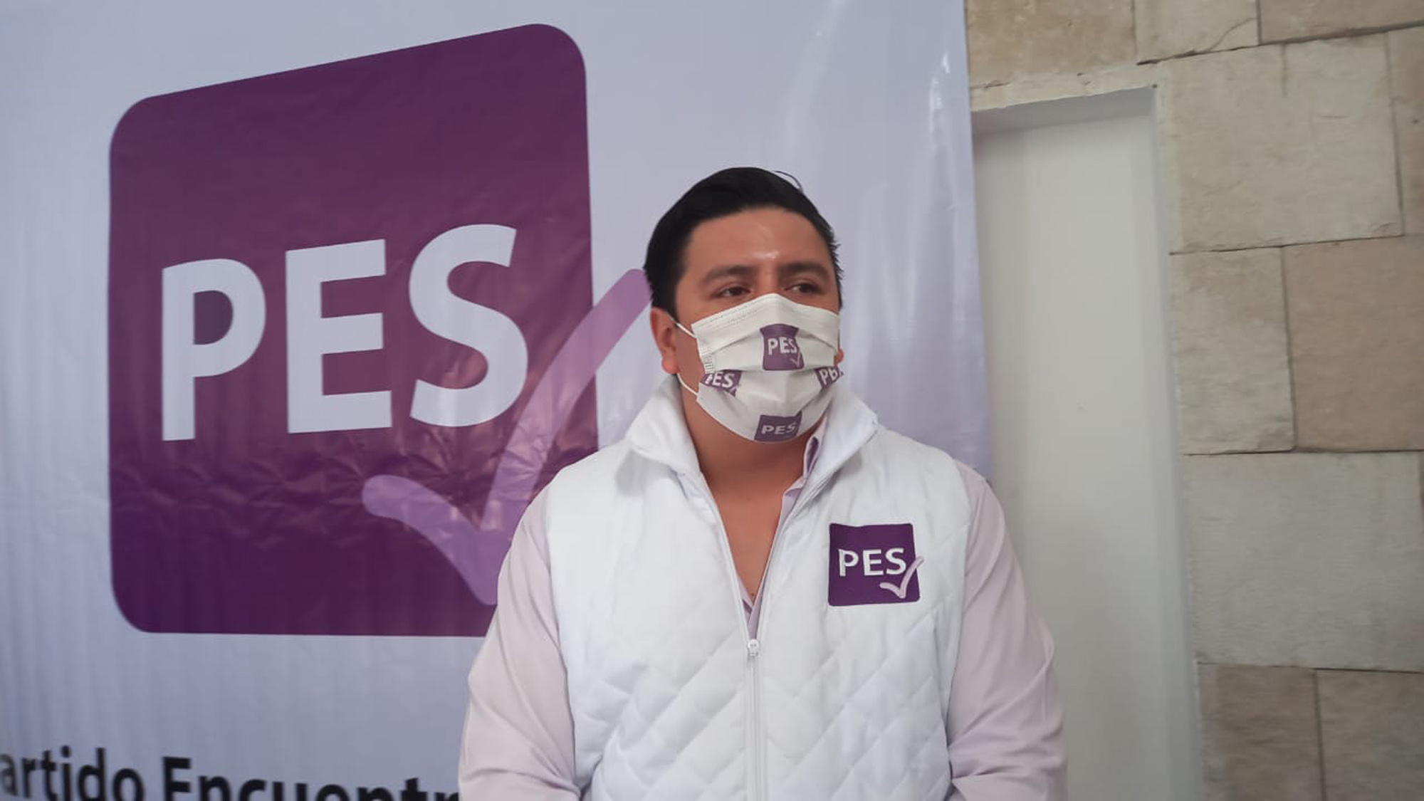 lises Bravo Molina, presidente estatal del Partido Encuentro Solidario. Foto cortesía