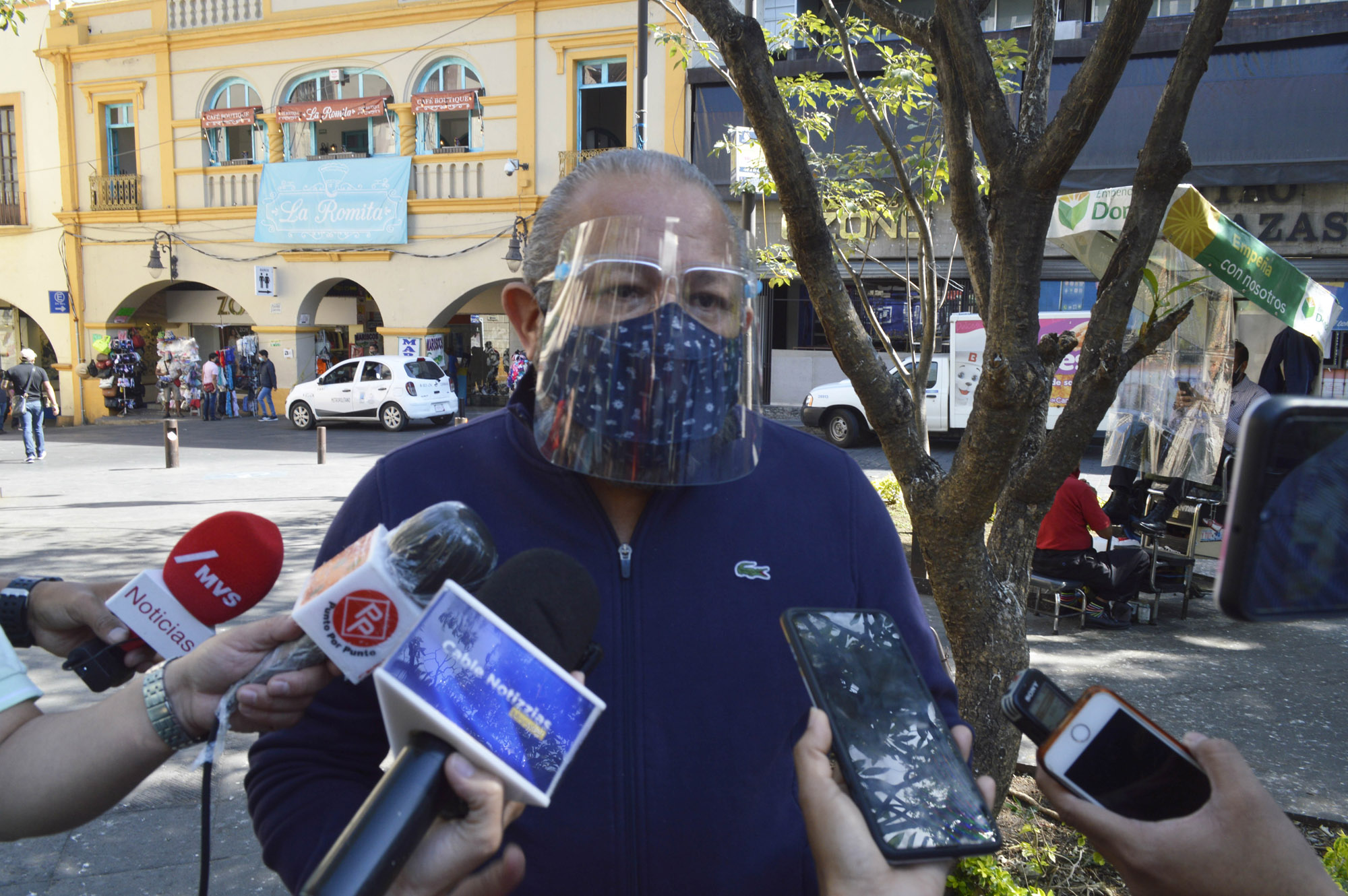 Alejandro Dorantes, presidente de la Asociación de Empresas de Seguridad Privada en Morelos. Foto cortesía