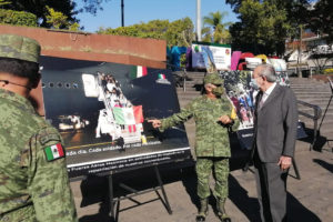 Exposición en Plaza de Armas. Foto cortesía