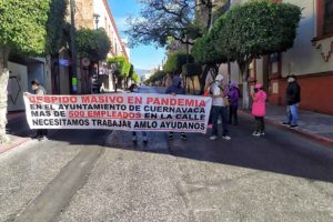 Trabajadores despedidos del ayuntamiento