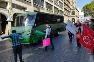 Integrantes del Movimiento Antorcha Campesina. Foto cortesía