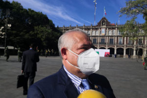 Titular de la Comisión Estatal de Seguridad Pública, José Antonio Ortiz Guarneros. Foto cortesía