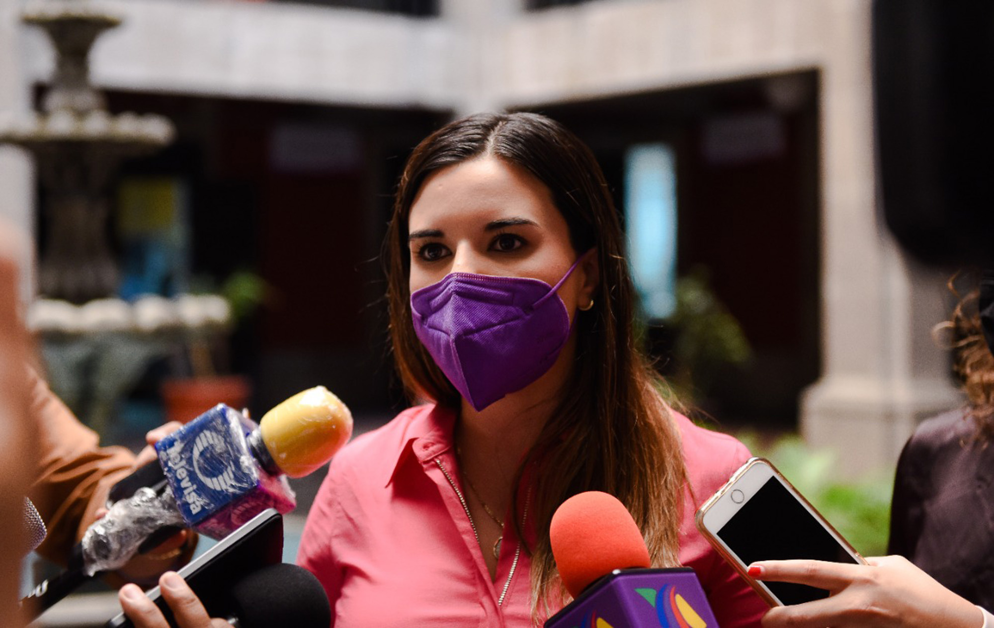 Titular de la Secretaría de Hacienda del gobierno del estado, Mónica Boggio. Foto cortesía