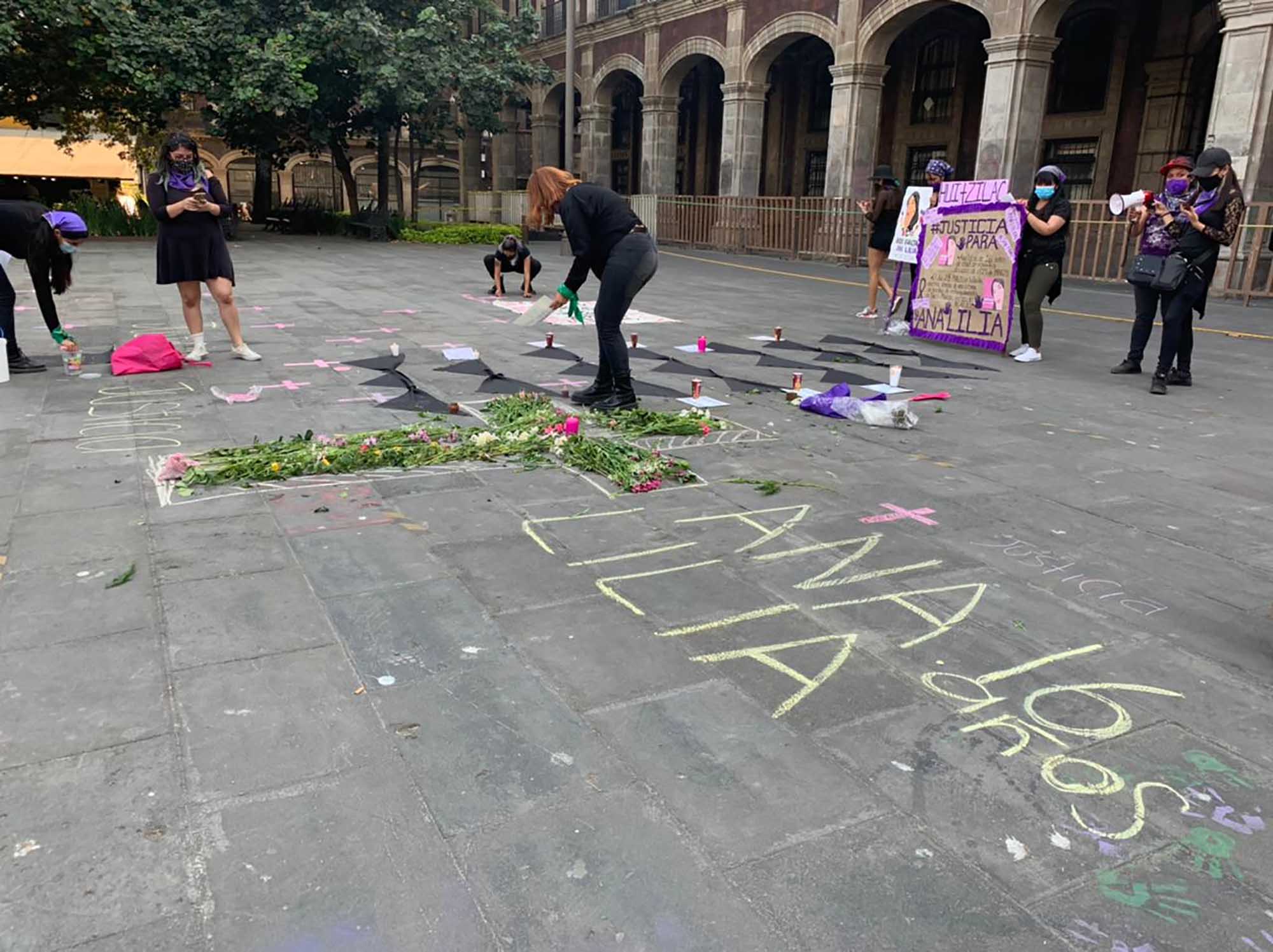 Protesta en Cuernavaca 