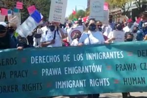 Marcha en Chicago