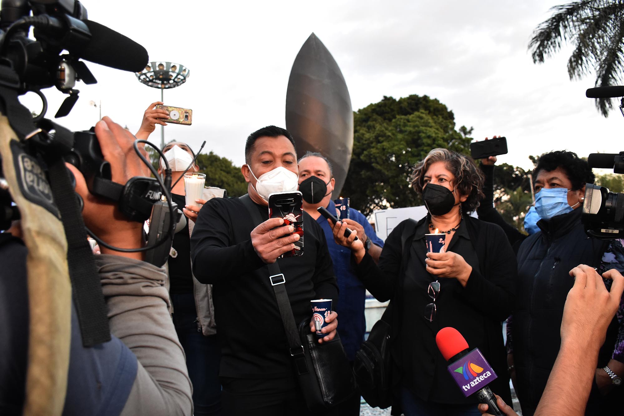 Protesta periodistas 