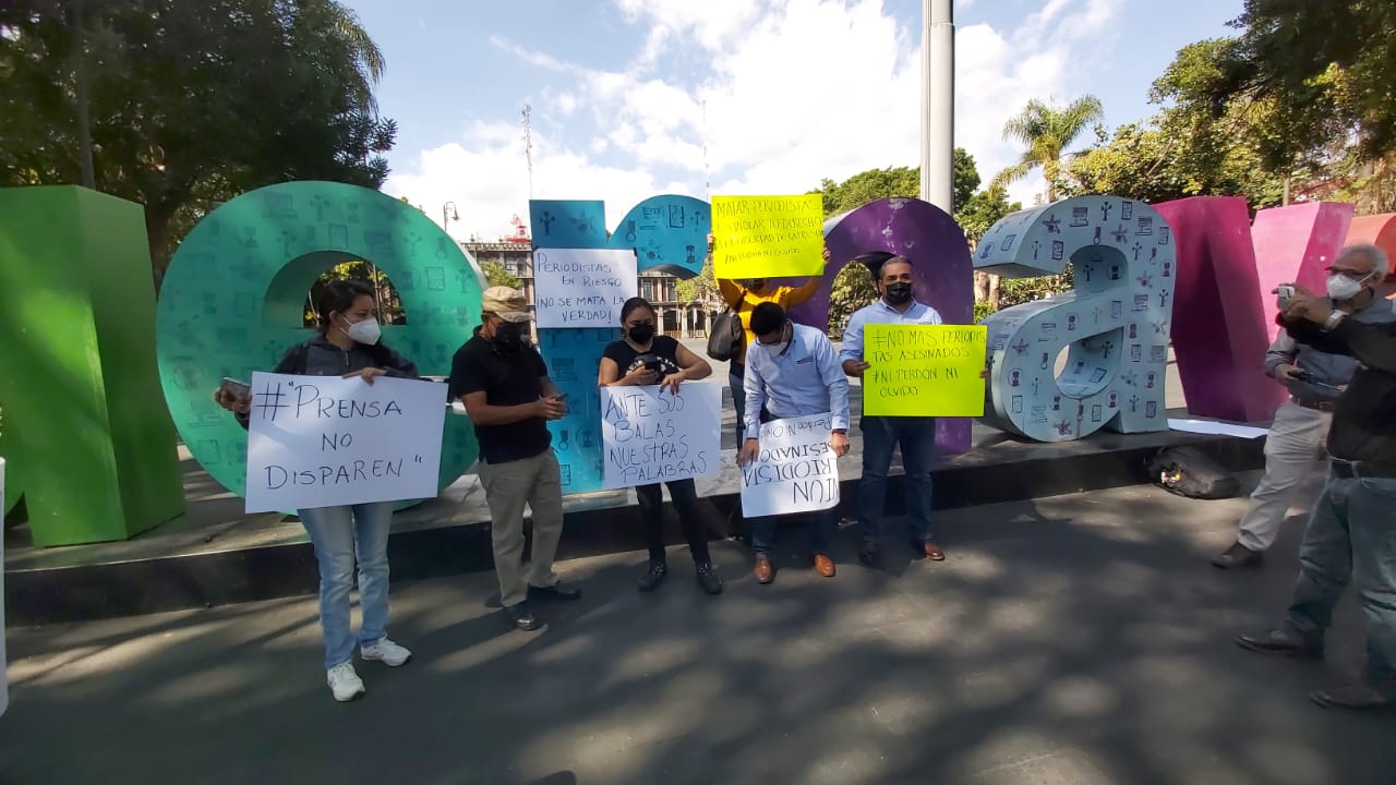 Protesta periodistas 