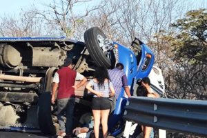 Accidente en carretera