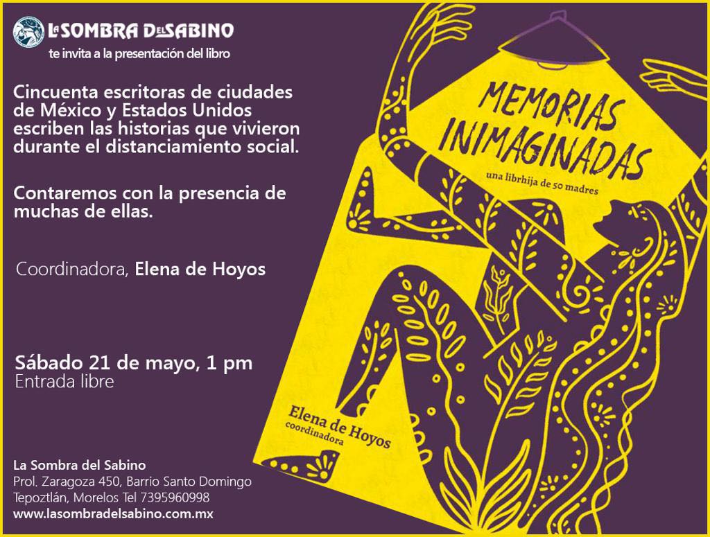 Portada del libro e invitación 