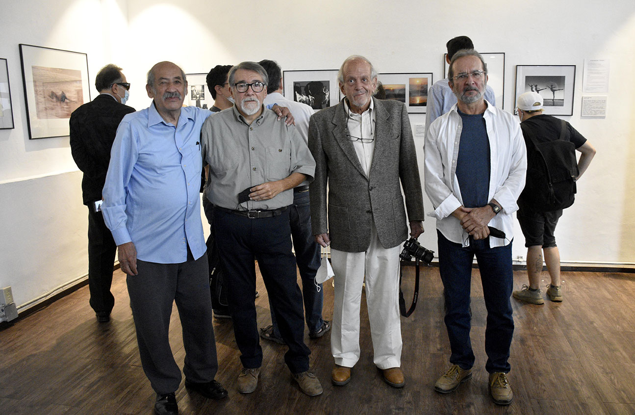 Fotógrafos Óscar Menéndez, Enrique TorresAgatón, Antonio Berlanga y Ricardo María GaribayM