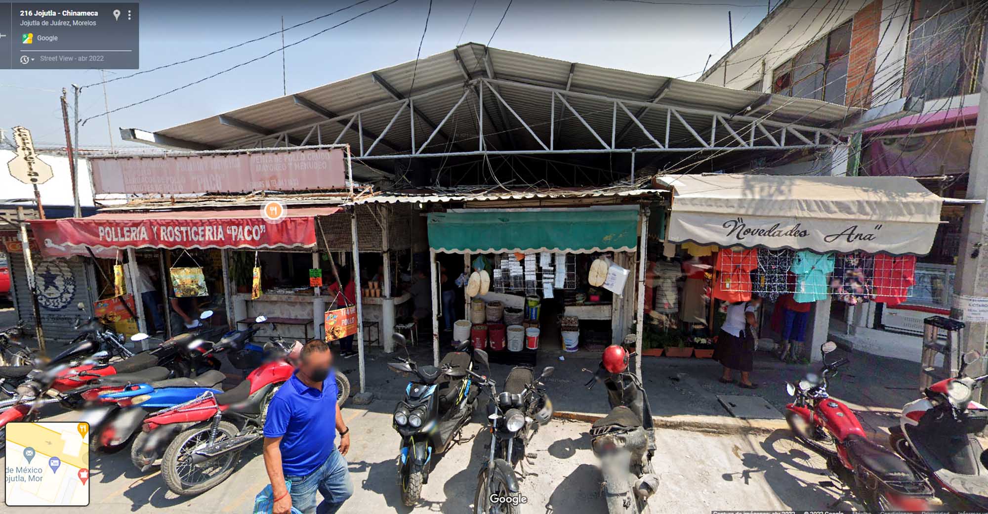 Esquina Mercado Municipal Benito Juárez