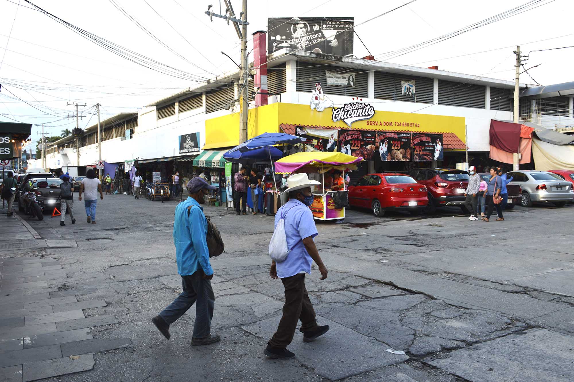 Esquina Mercado Municipal Benito Juárez 