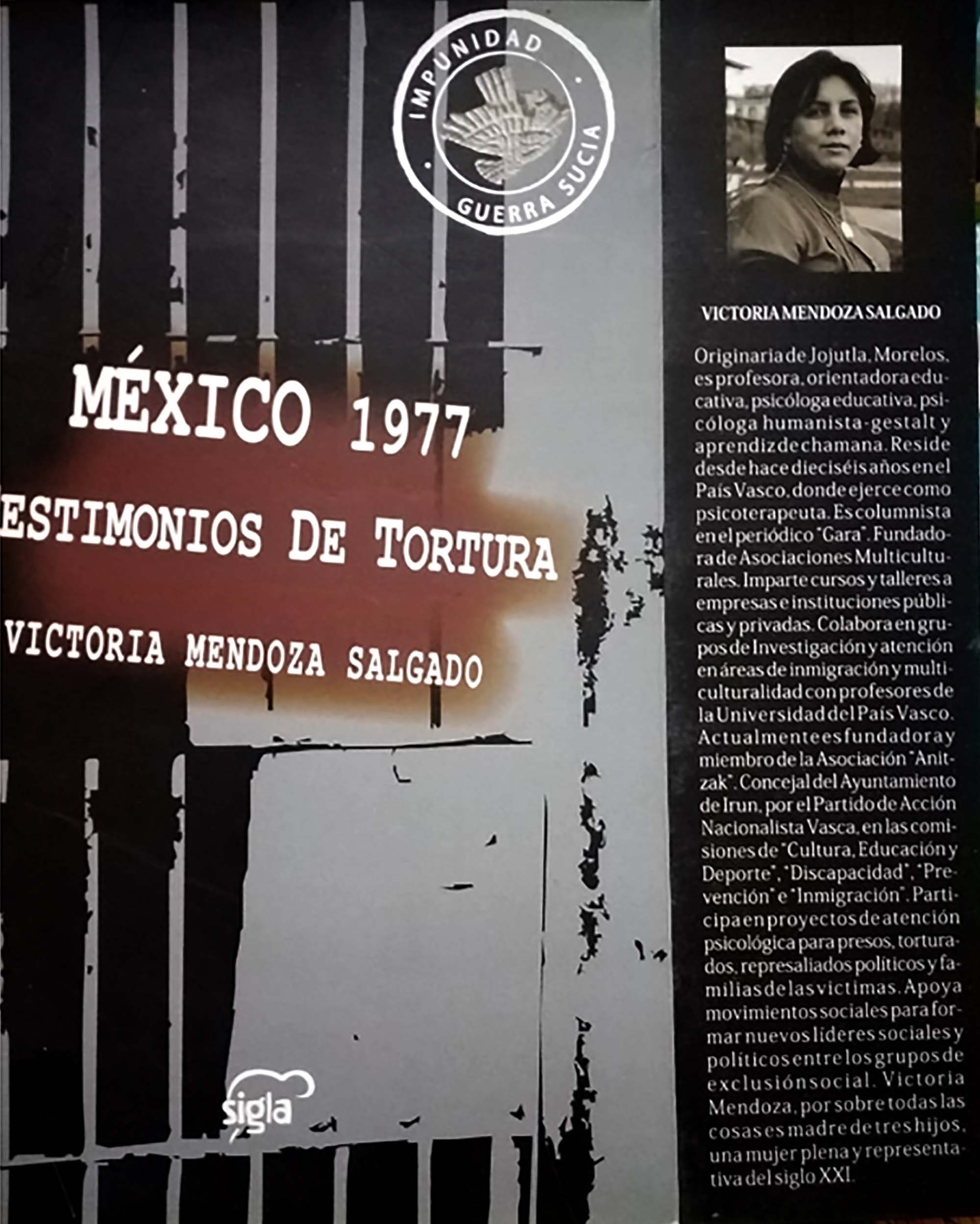 Libro Testimonios de Tortura... México 77M