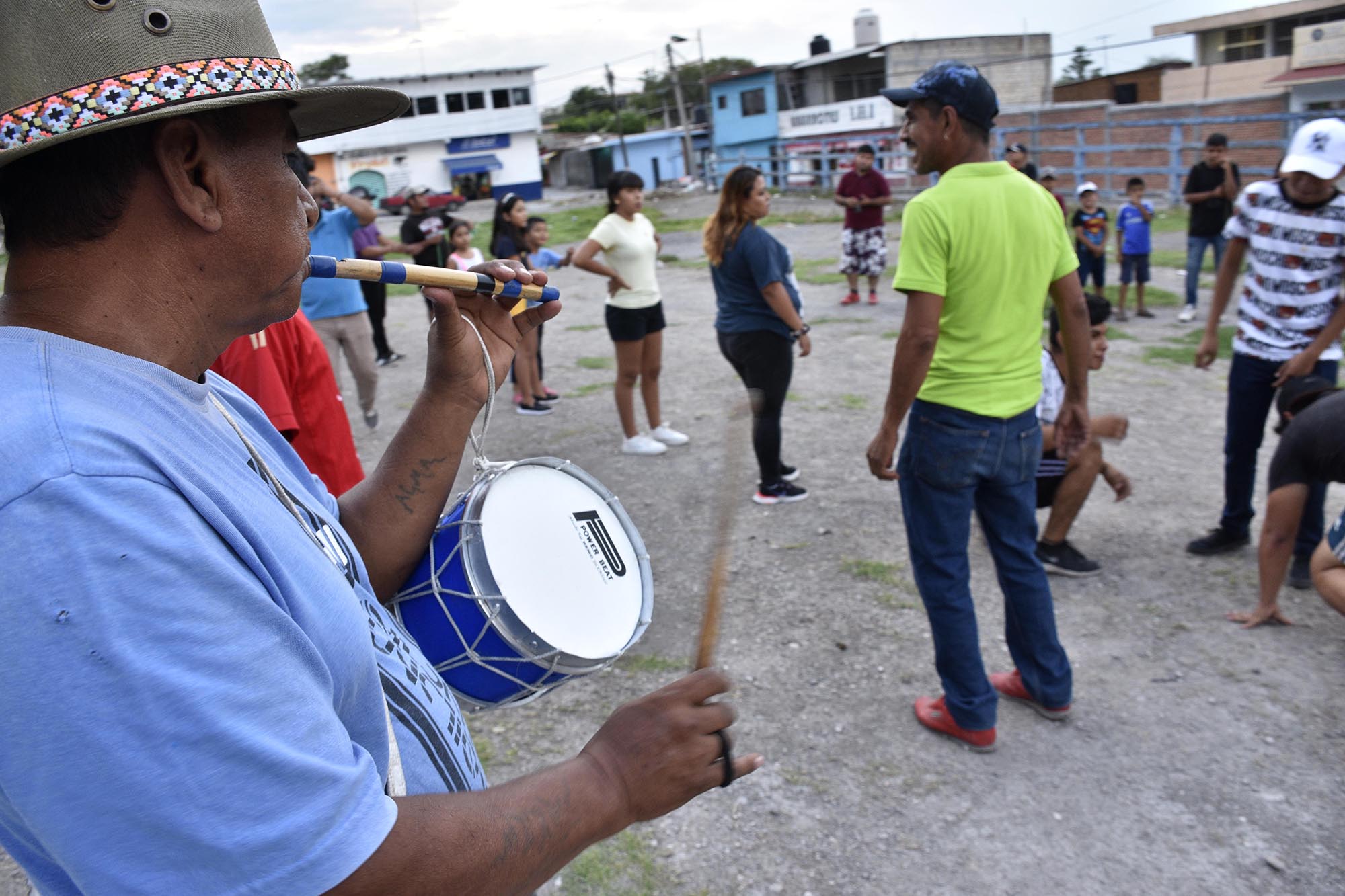 Pablo Paredes ensayo de tecuanes de TlatenchiM