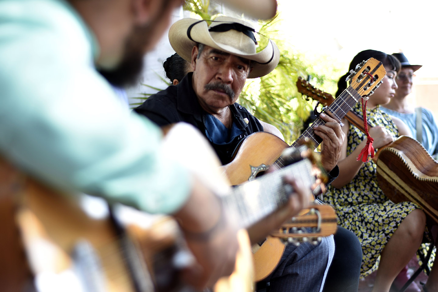 Corridistas en Yautepec