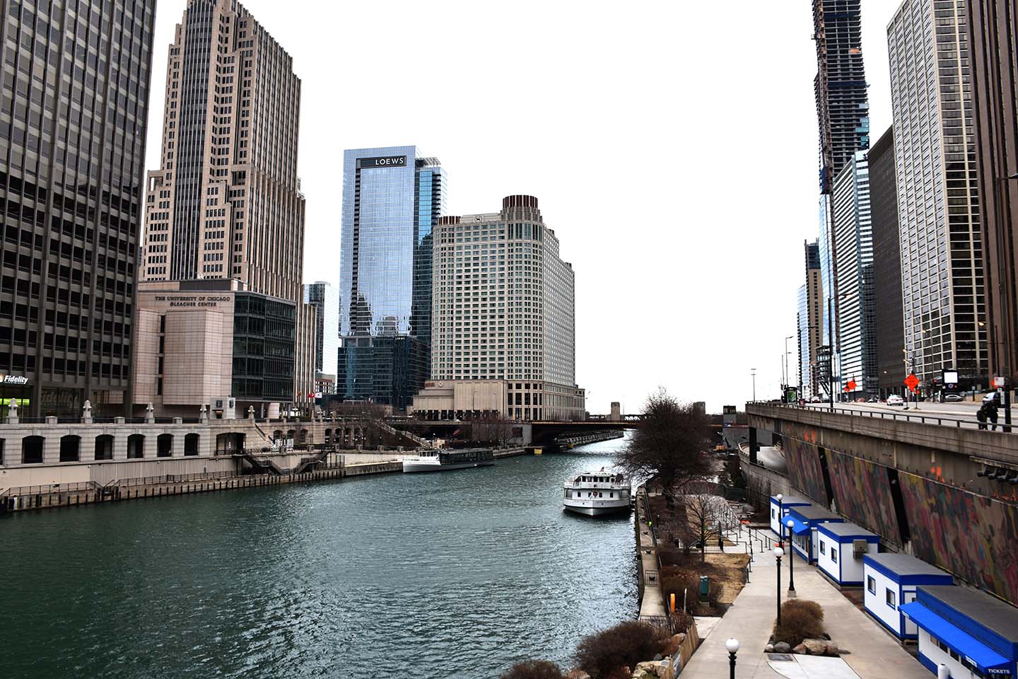 Lago Michigan y edificios Chicago. Foto archivo Máximo CerdioM