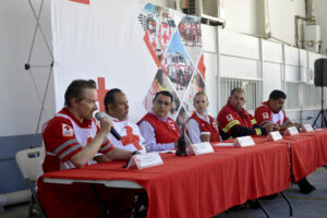 Conferencia de prensa Cruz Roja Mexicana Morelos