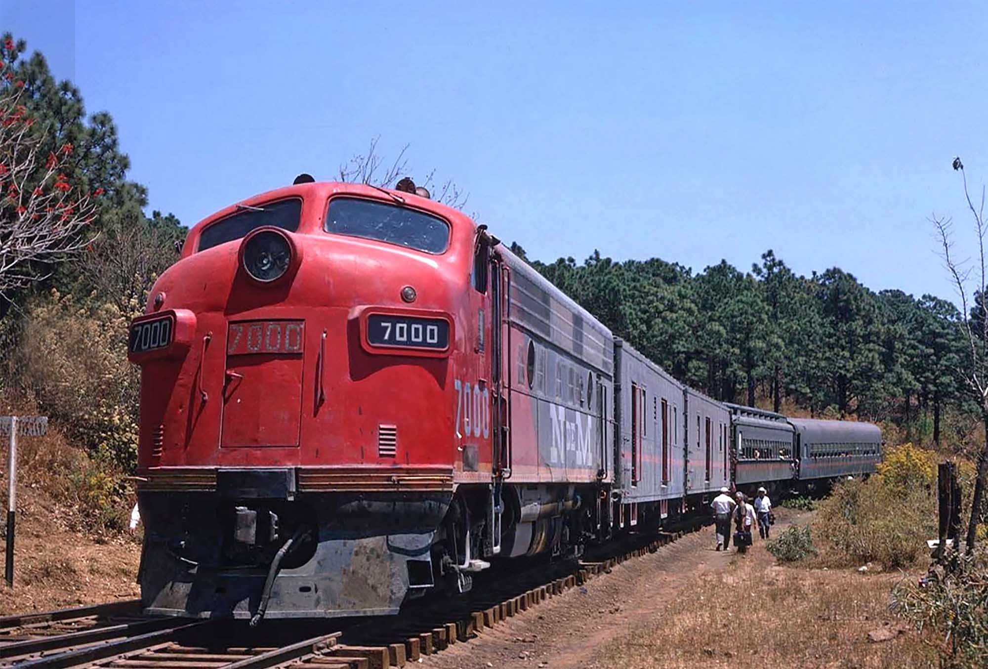 Tren número 45. México- Balsas servicio diario primera y segunda M