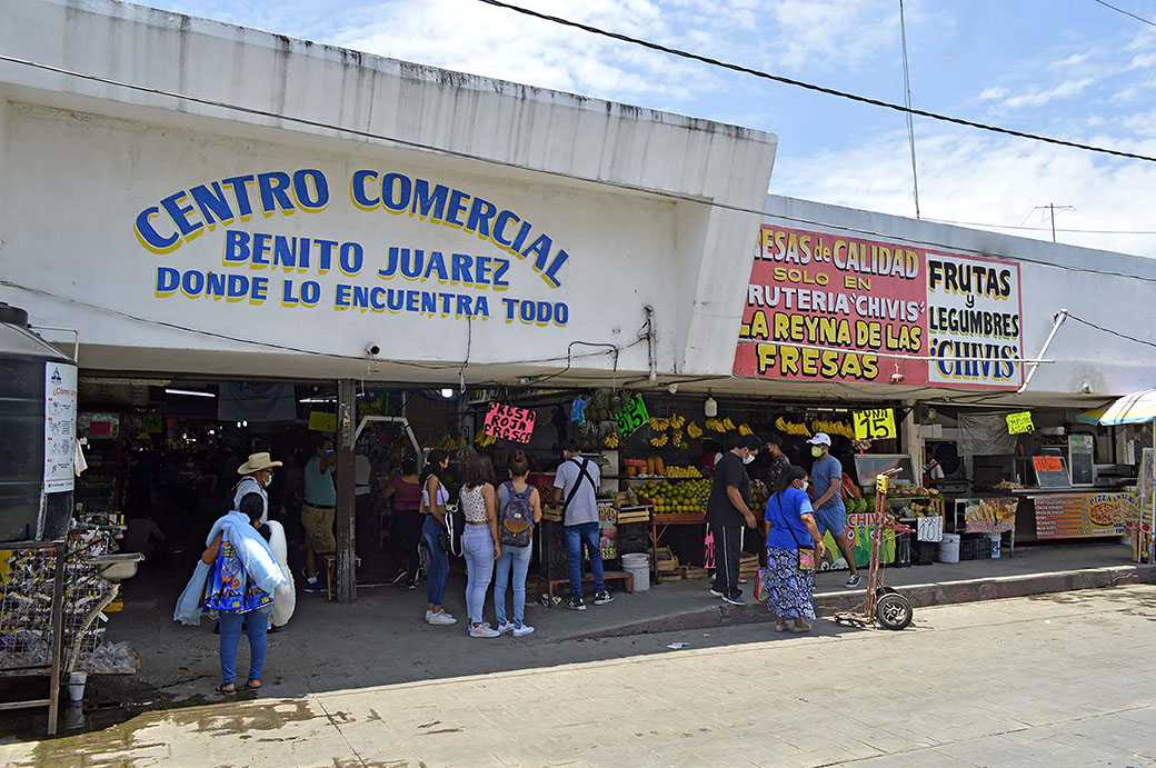 Fachada mercado de Jojutla