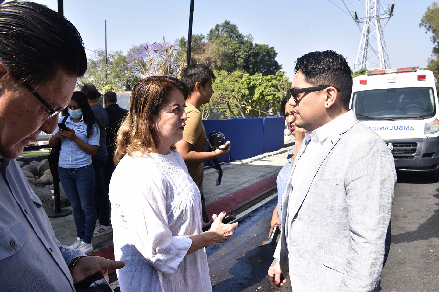 Con Margarita González Saravia