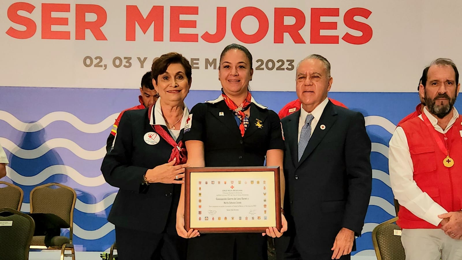 Aspecto de la Convención Nacional de la Cruz Roja Mexicana realizada este año en Mazatlán, Sinaloa.
