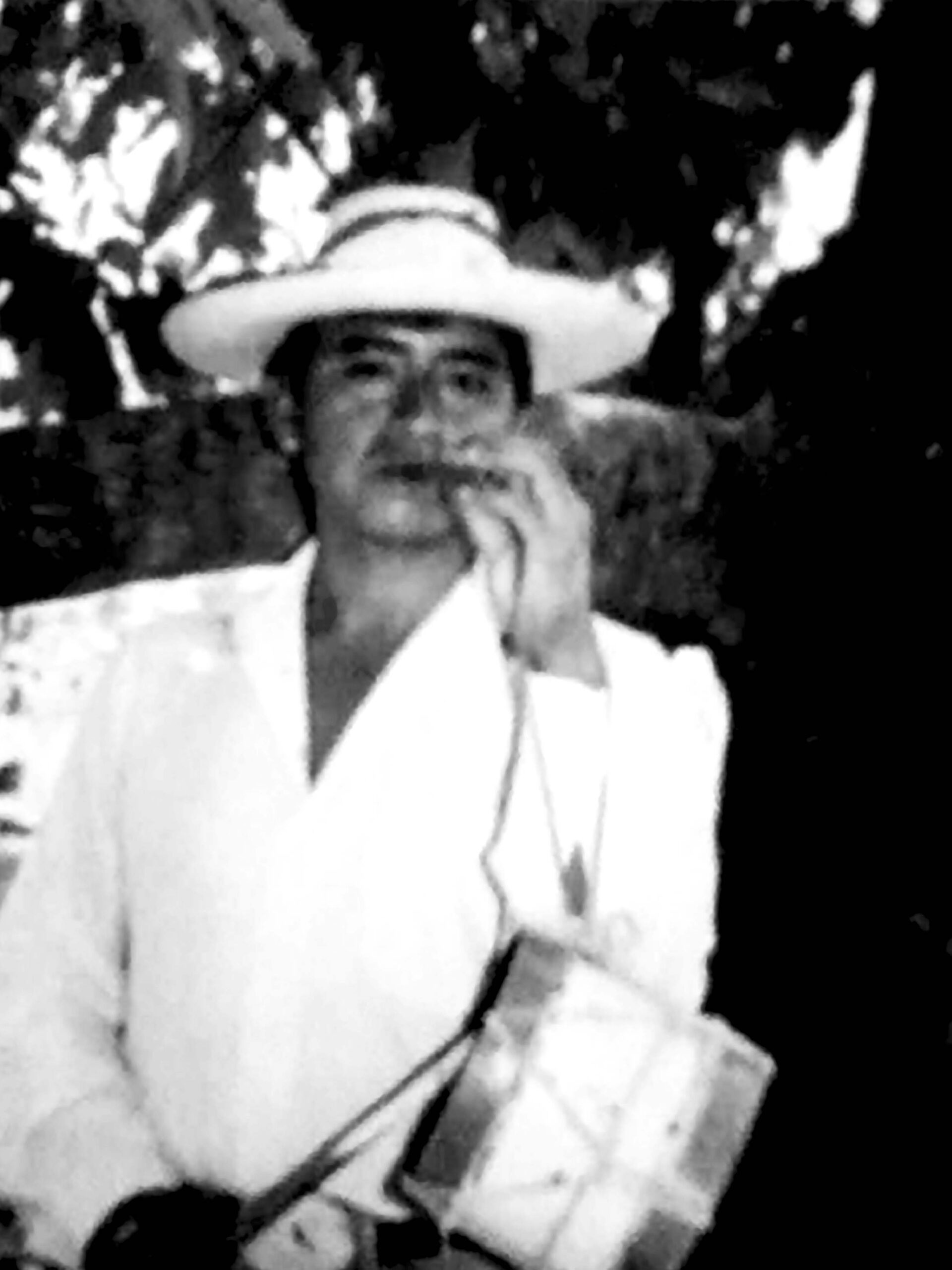 Pablo Paredes en Chapultepec en 1992