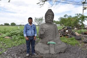 César Leal y escultura