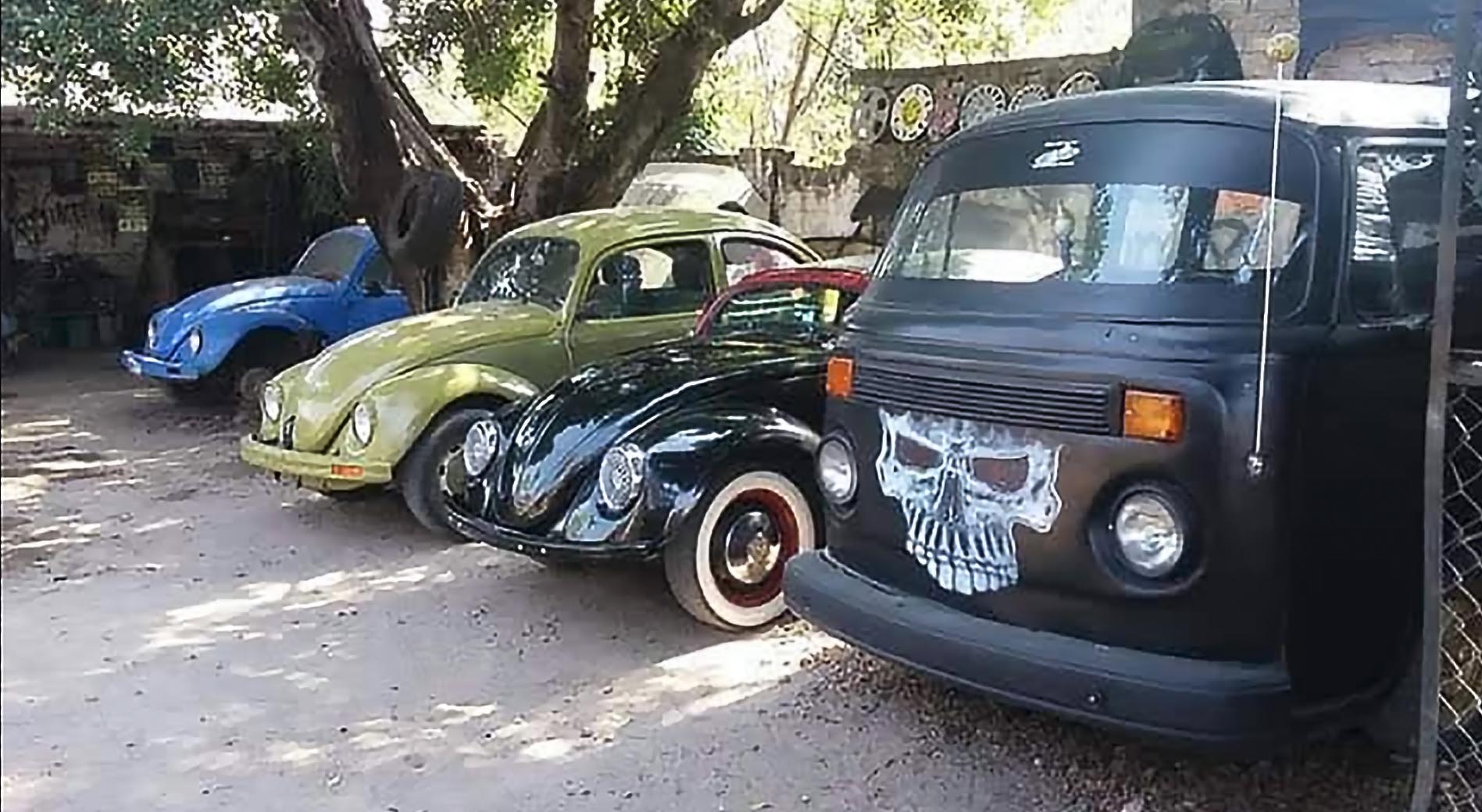 Horacio Gutiérrez el Pelón y sus coches
