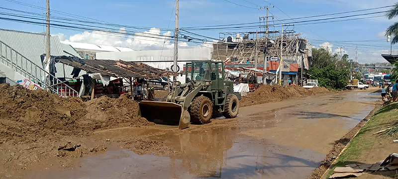 Personal del Gobierno de México en labores en Acapulco. Cortesía