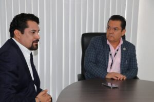 Pedro Martínez y Leonel Díaz Rogel