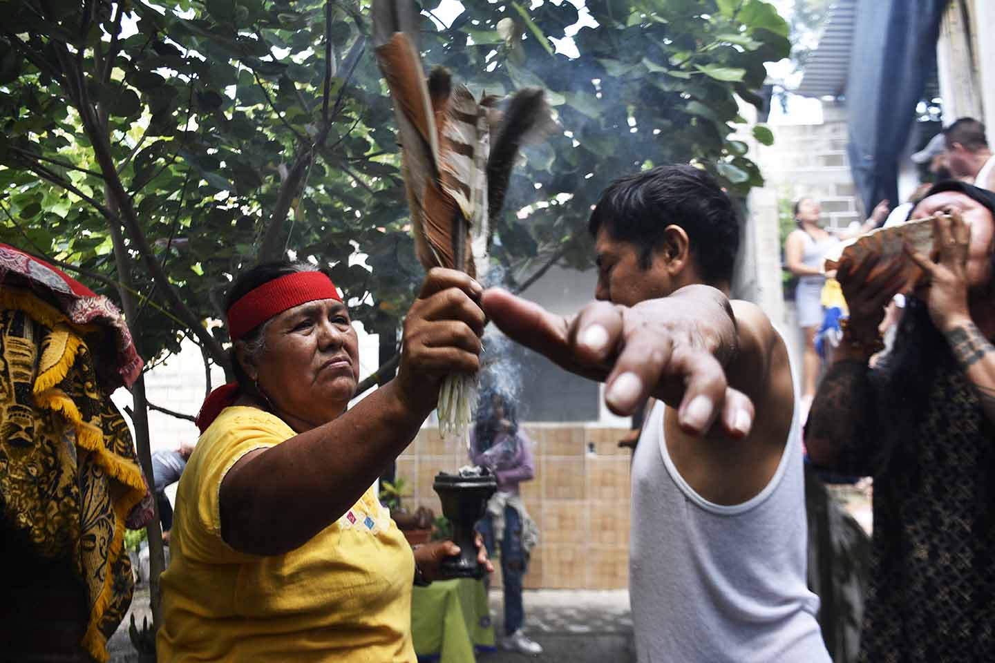 Sesión temazcal aspecto