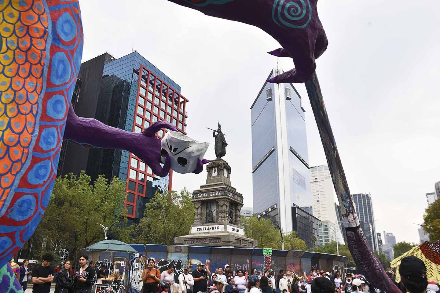 Aspecto desfile de alebrijes 