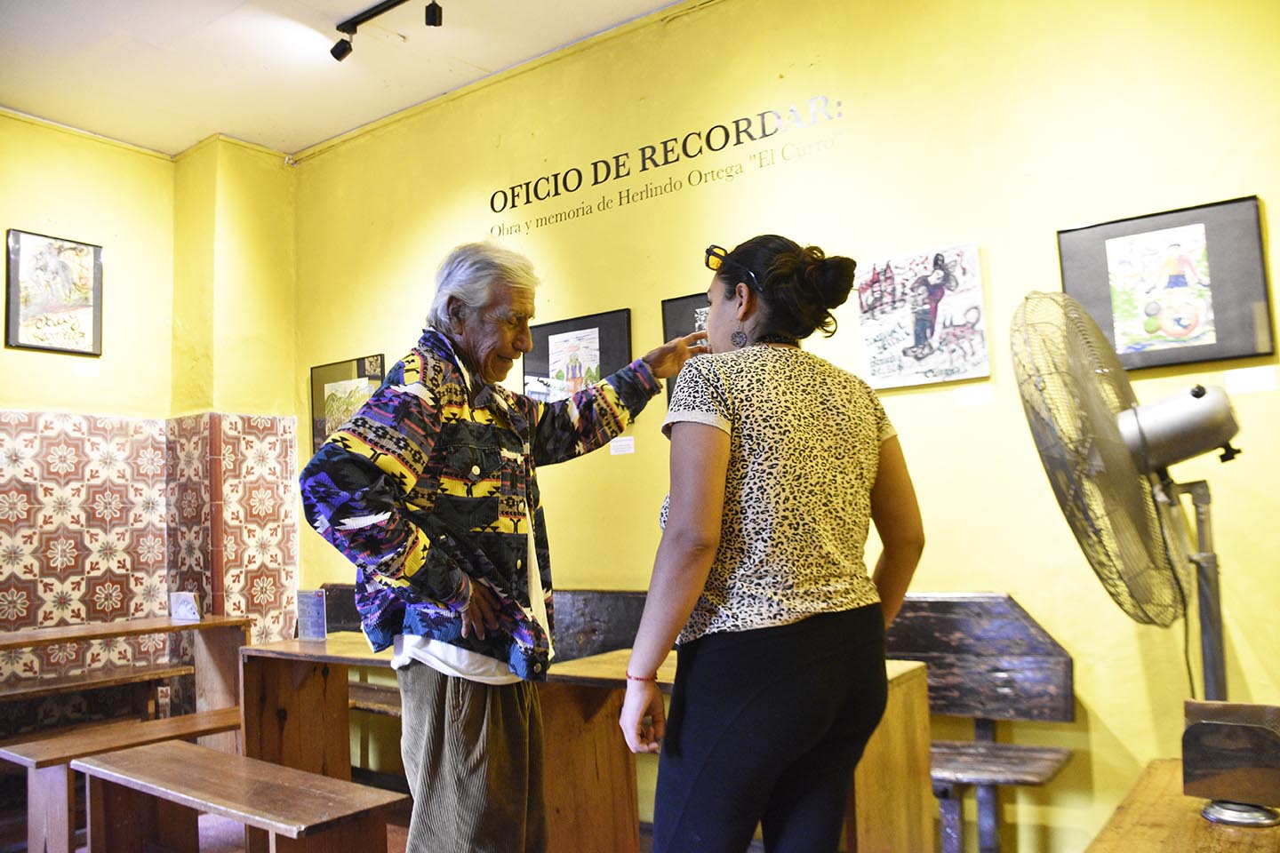 El Curro en la galería