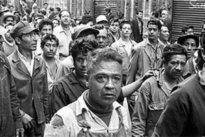 Rubén Jaramillo en marcha. Obtenida de la red