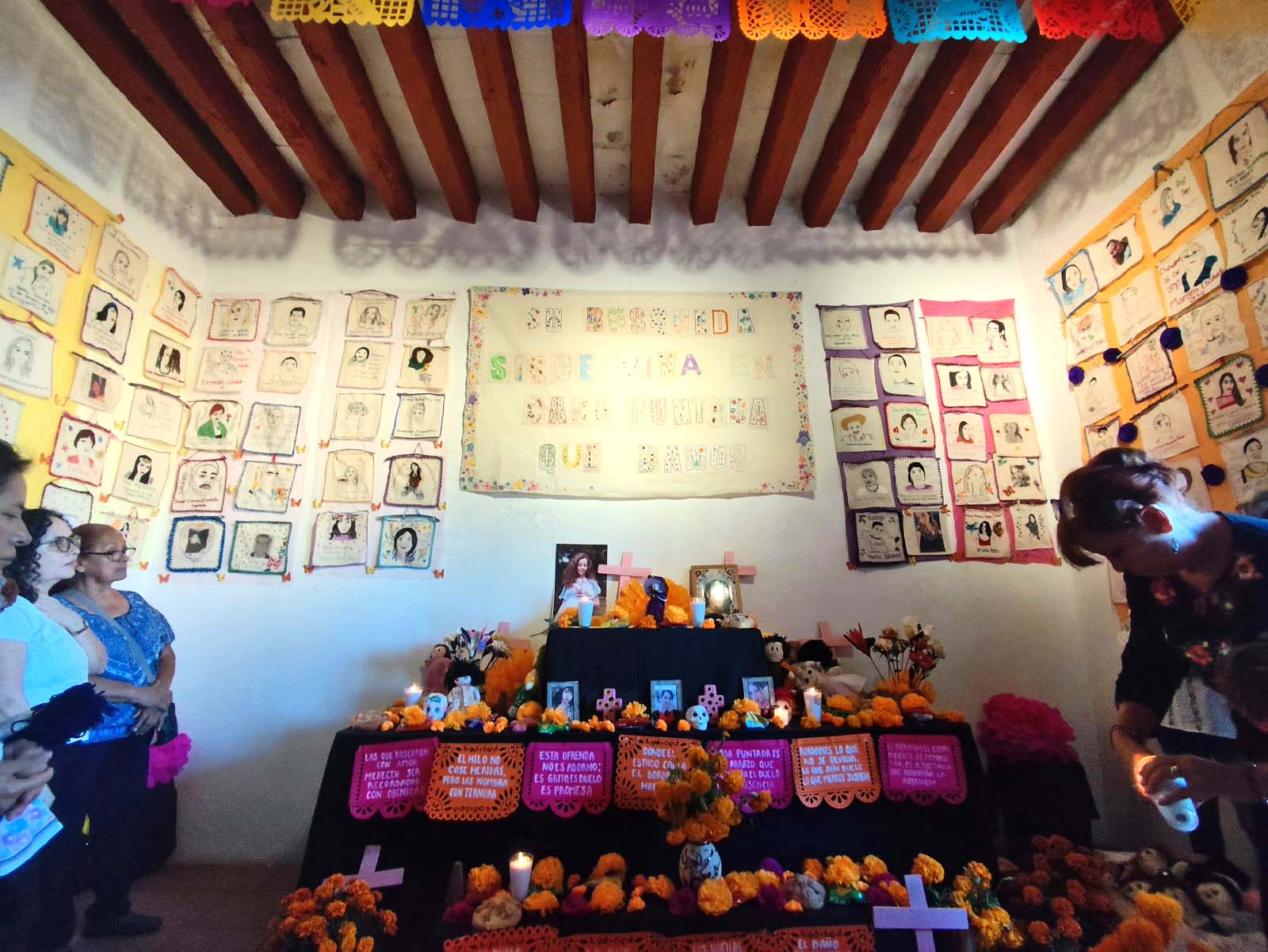 Ofrenda en la Casona Spencer