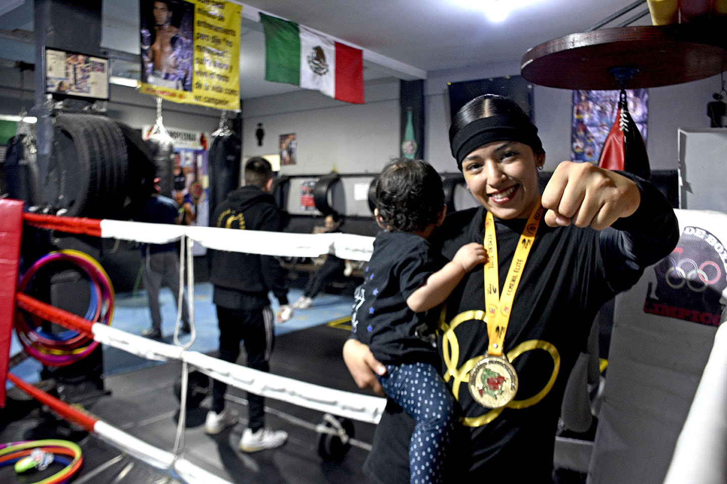 Tábata en el gimnasio copia